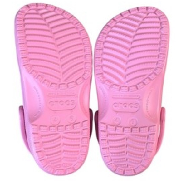 Crocs Classic Womens Pink Clogs Size 6 - Picture 7 of 9